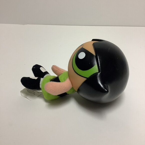 Vintage Powerpuff Girls Buttercup Talking Doll Works & Pokey Oaks Mascot Figure - Picture 8 of 16